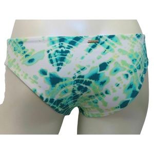 Victoria's Secret Green Tie Dye Classic Hipster Swim Bottom XS